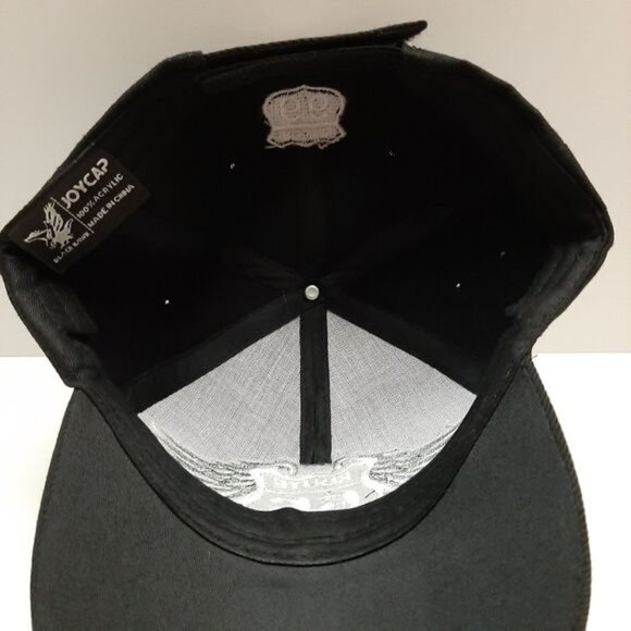 ROUTE 66 by Joycap Classic Baseball Ball Hat Adjustable Back B&W OS - Picture 12 of 13